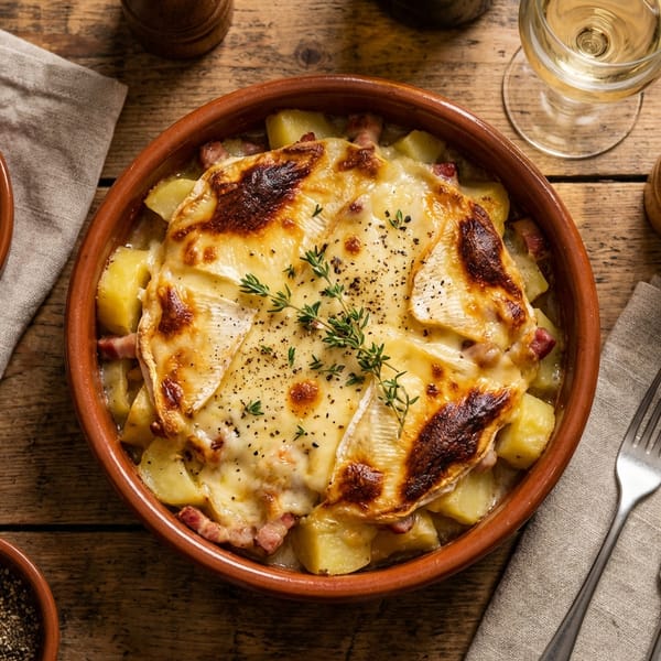 Tartiflette savoyarde au restaurant Ty Refuge à Brest